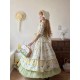 Miss Point Cat Rose Tea Multi-Tier Pleated Underskirt(Reservation/2 Colours/Full Payment Without Shipping)